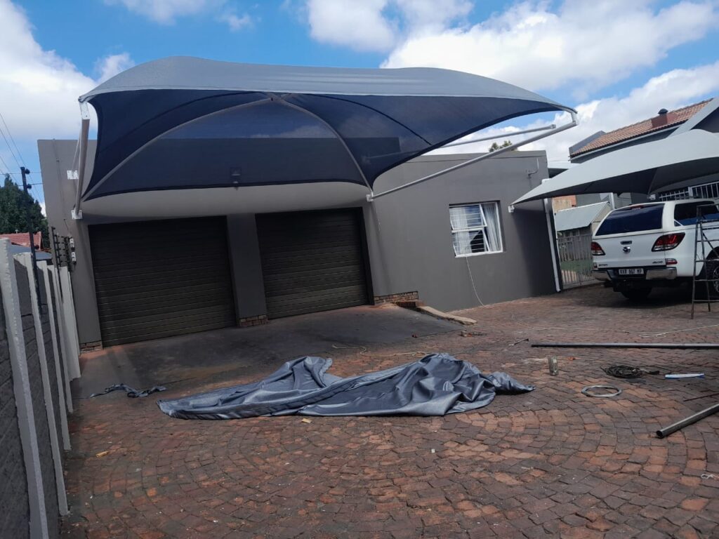 BJ Carport completed installation